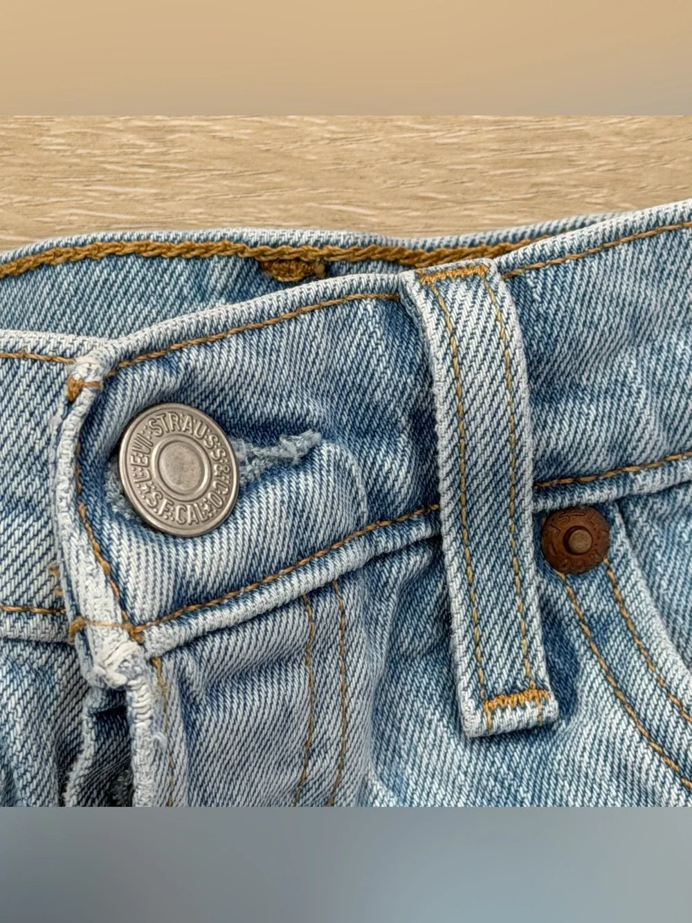Levi’s Denim Shorts 501